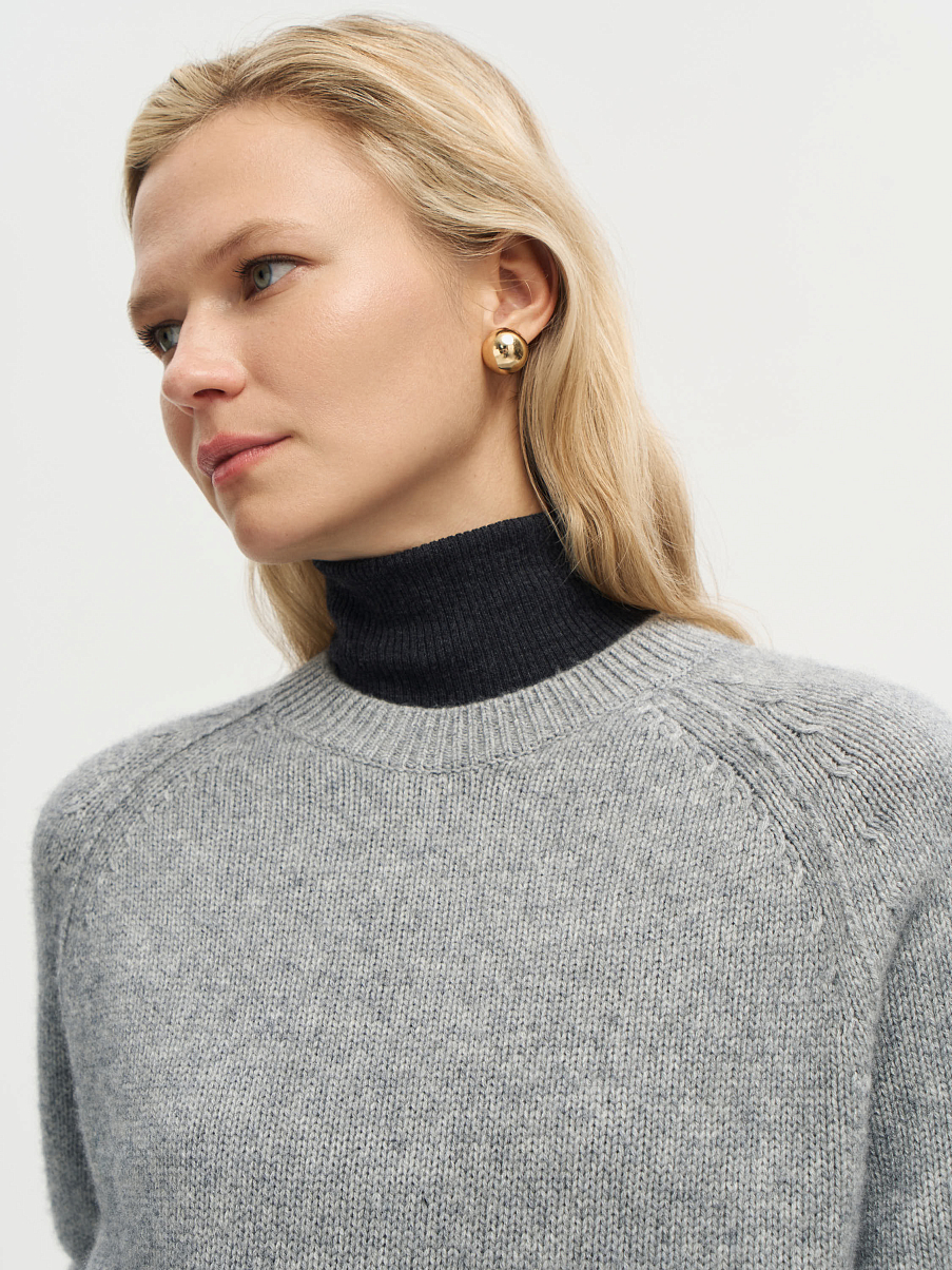 Джемпер из шерсти с кашемиром