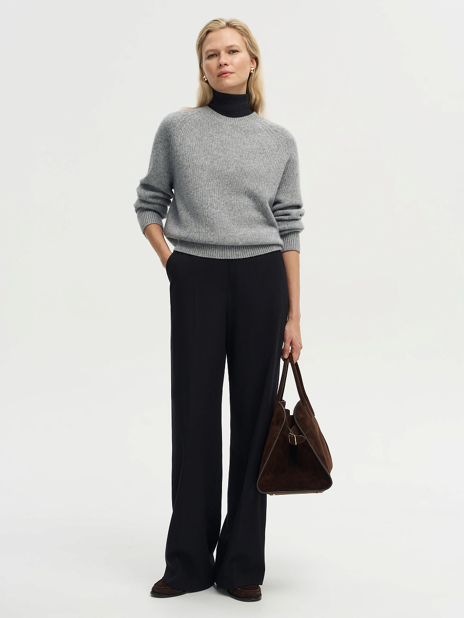 Джемпер из шерсти с кашемиром