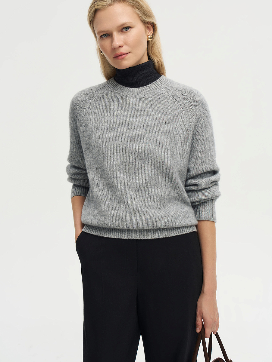 Джемпер из шерсти с кашемиром