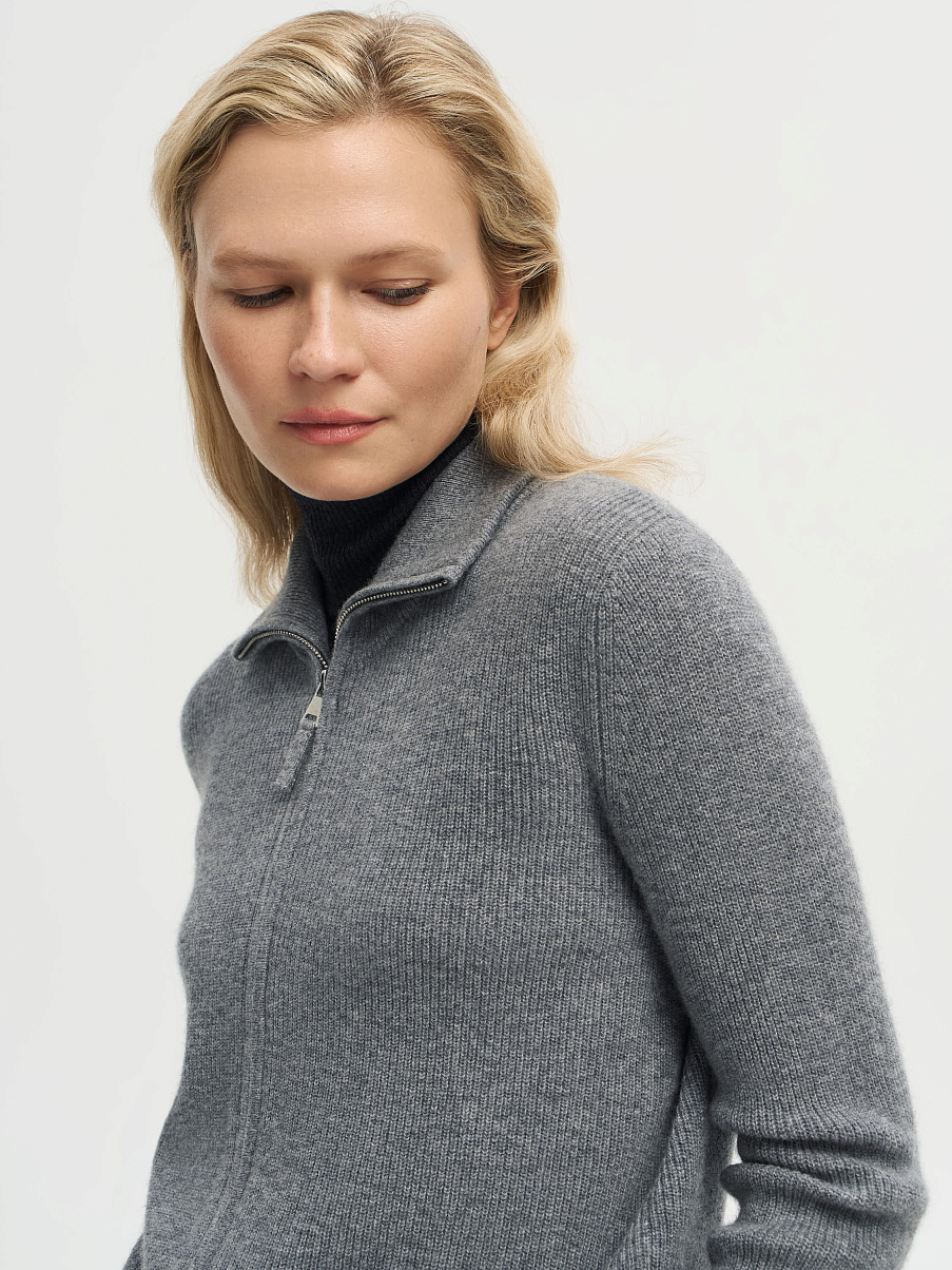 Кардиган из шерсти с кашемиром