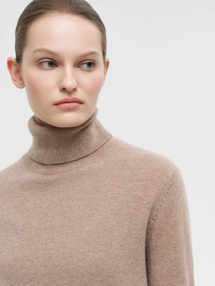 Водолазка из мериноса и кашемира