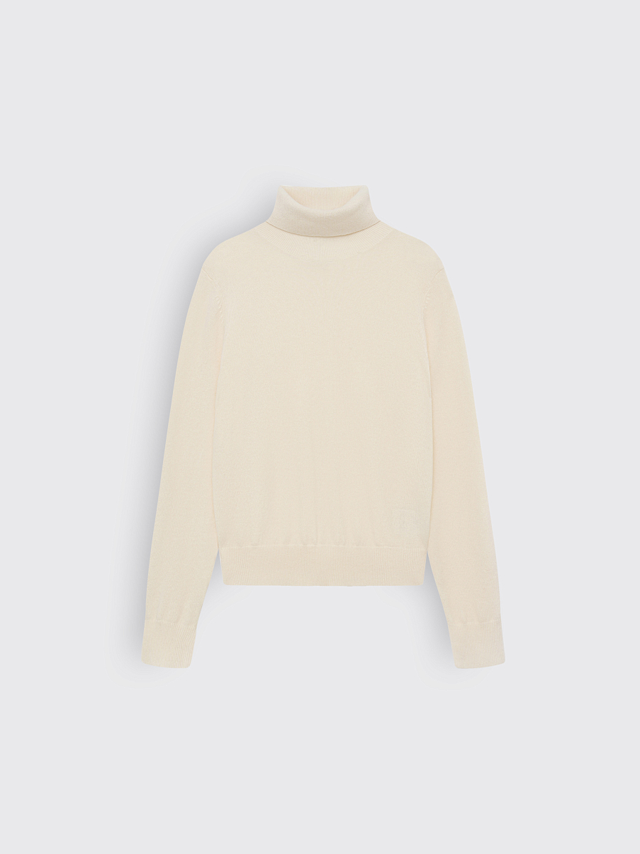 Водолазка из мериноса и кашемира