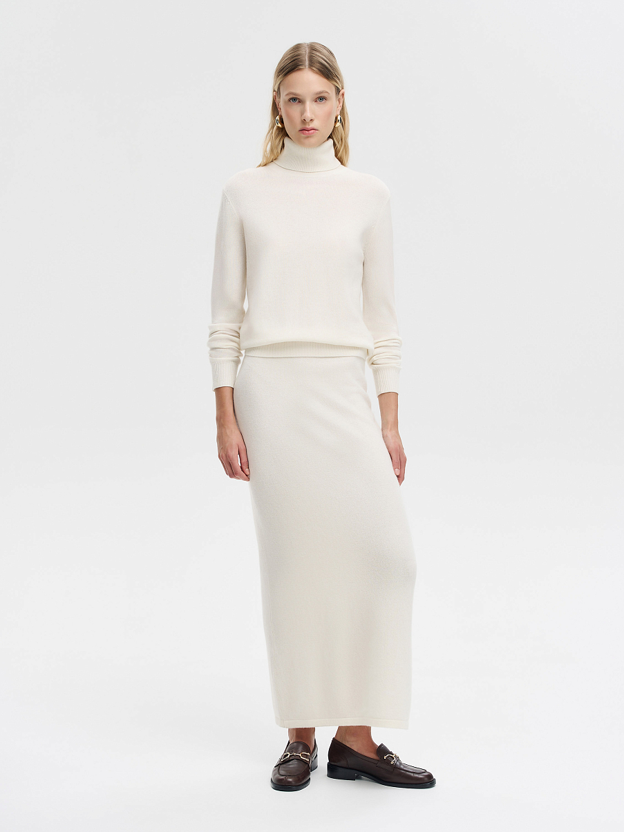 Водолазка из мериноса и кашемира