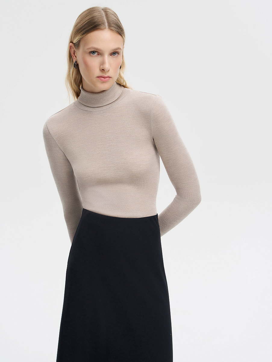 Водолазка из шерсти