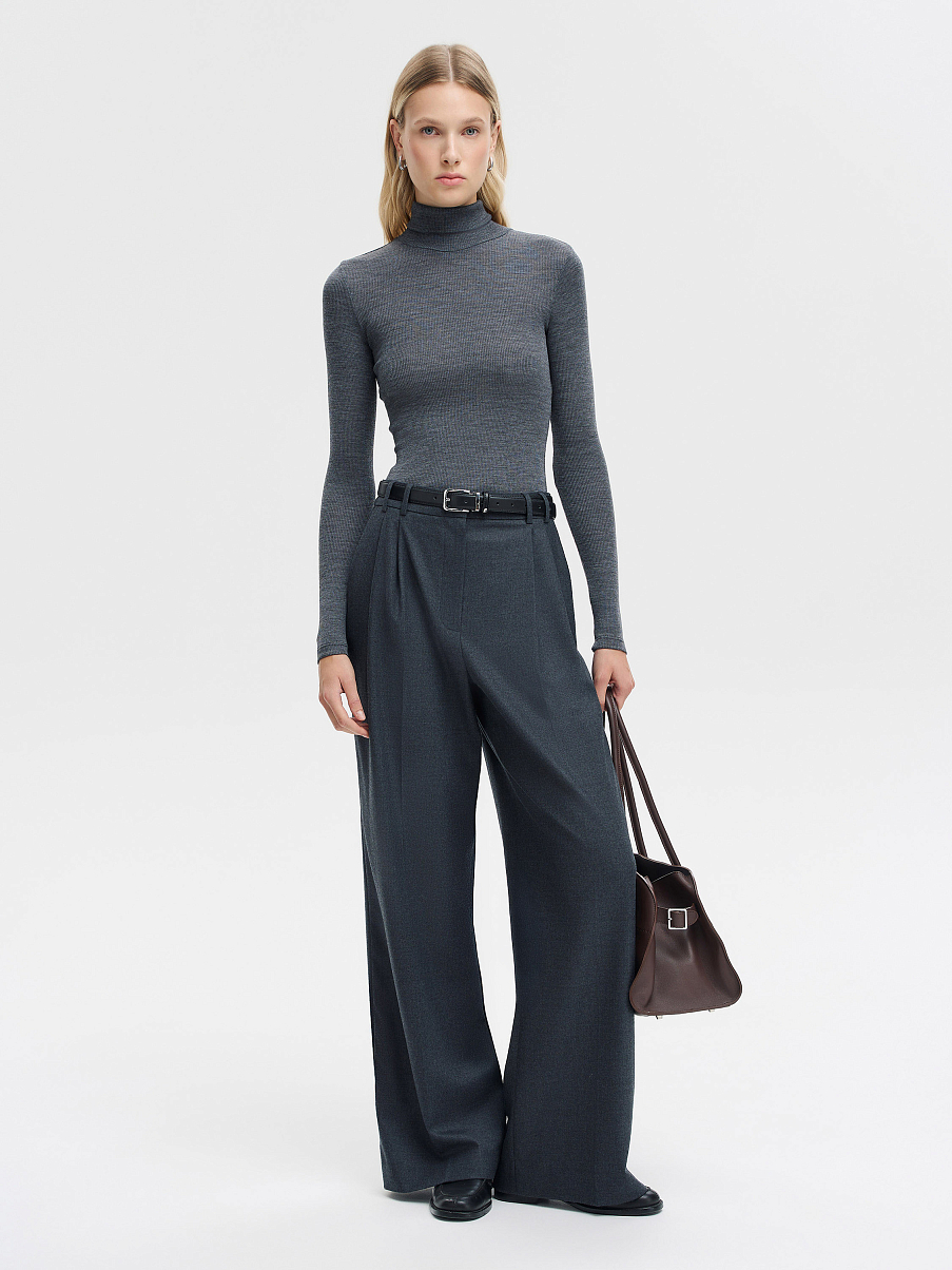 Водолазка из шерсти