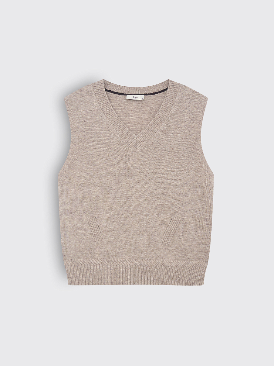 Жилетка из 100% мериноса