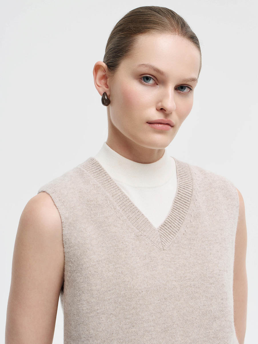 Жилетка из 100% мериноса