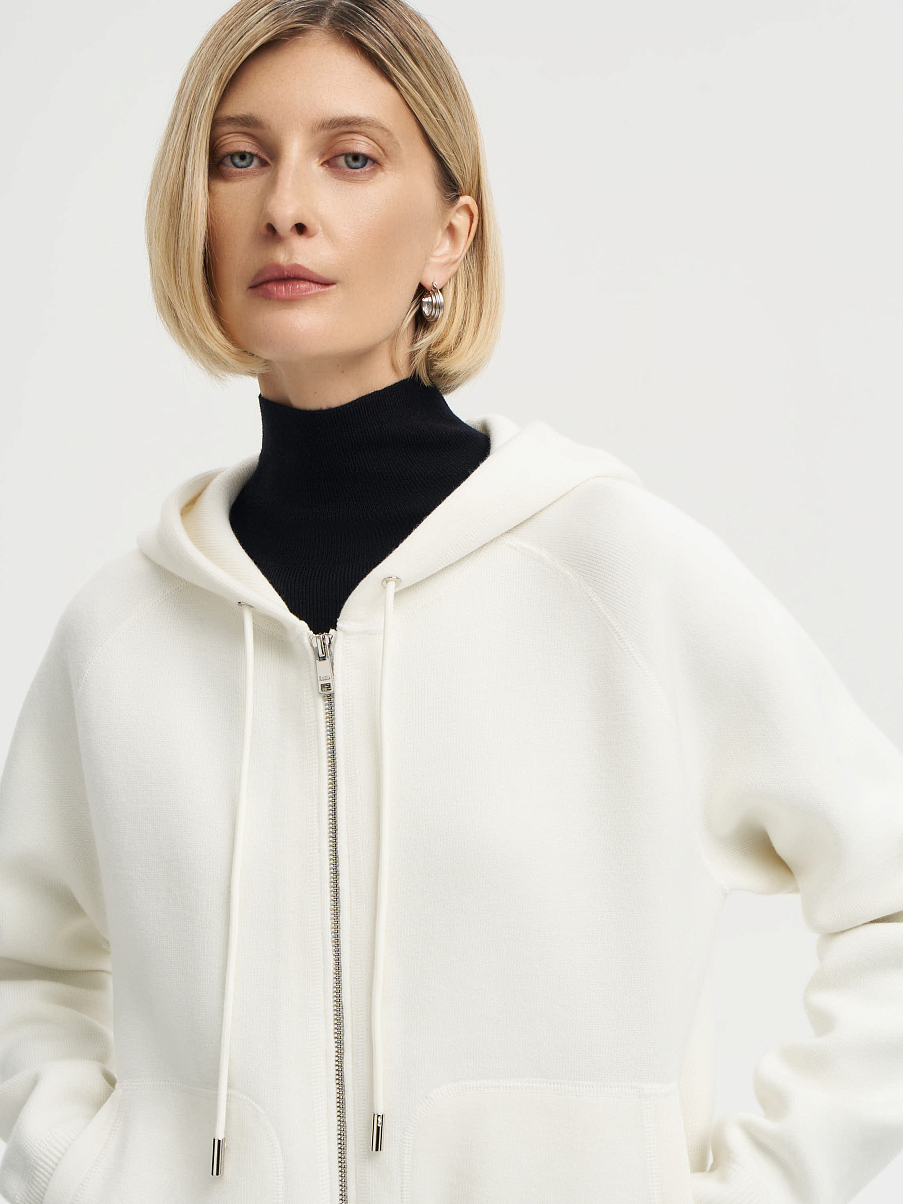 Худи из шерсти