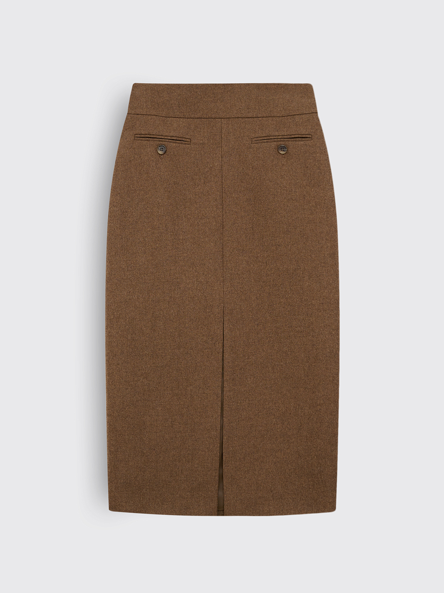 Юбка из шерсти