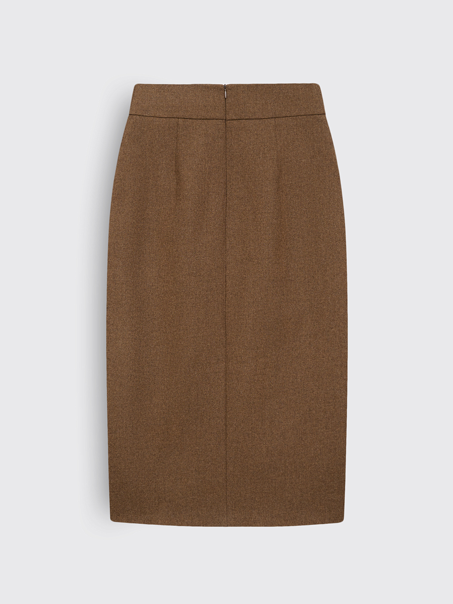 Юбка из шерсти