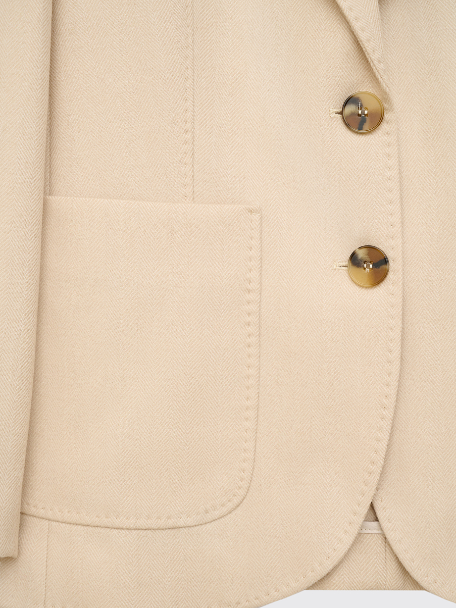 Жакет из шерсти и кашемира