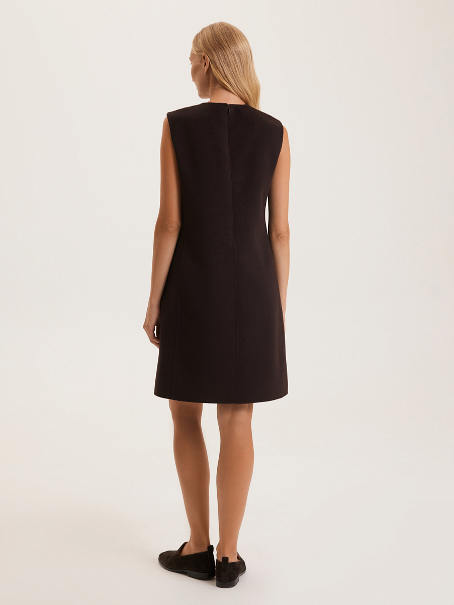 Платье мини из шерсти австралийского мериноса