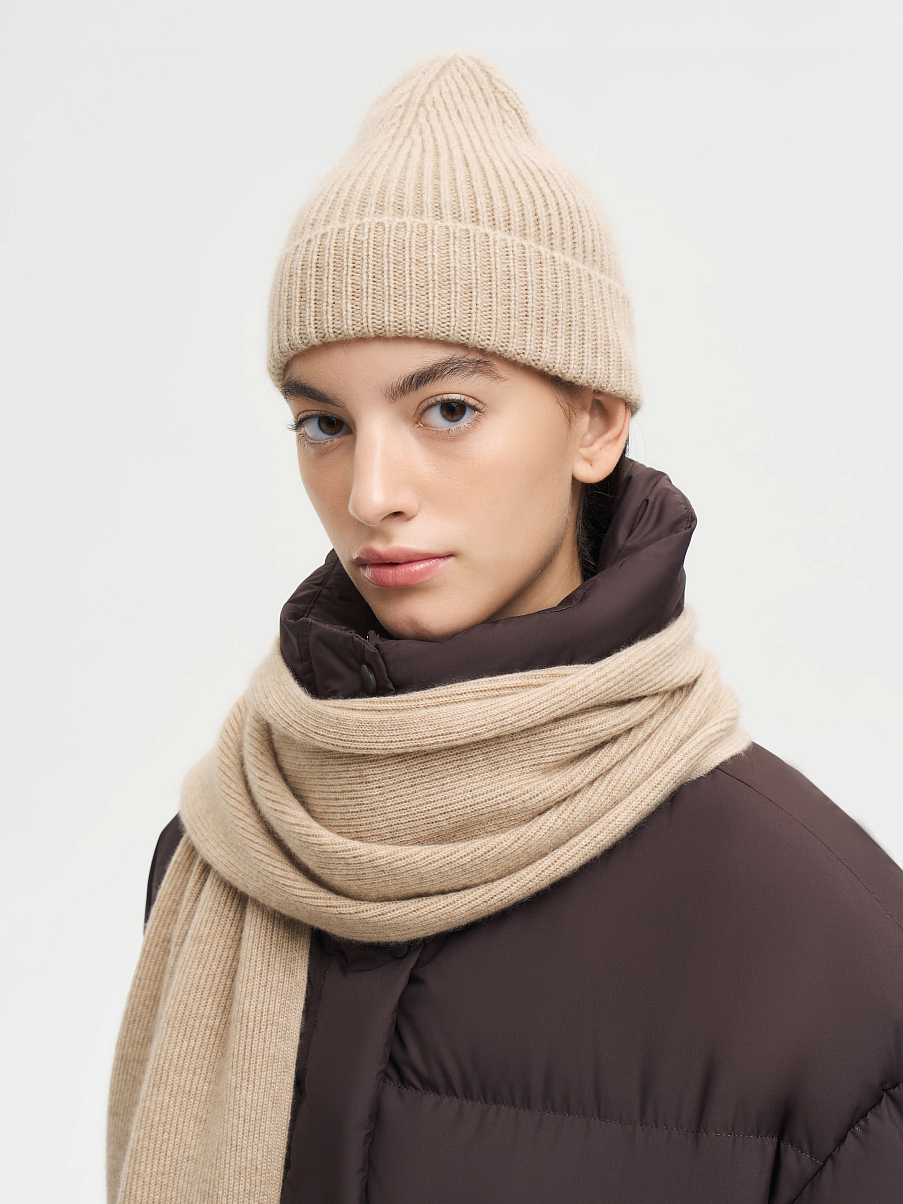 Шапка из 100% кашемира