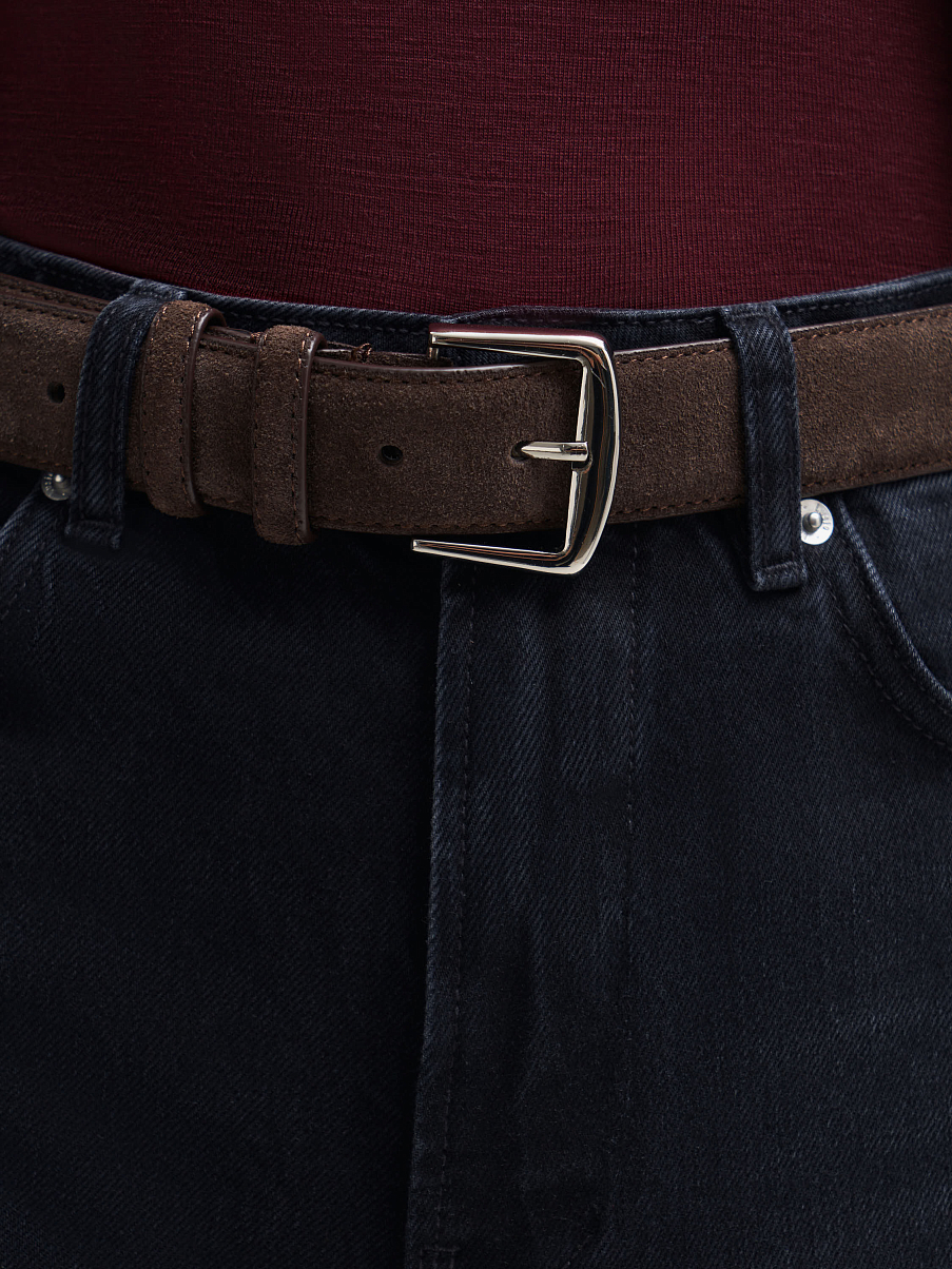 Ремень из замши