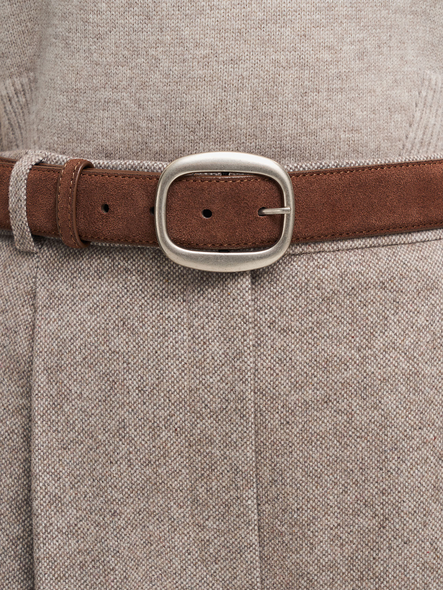 Ремень из замши