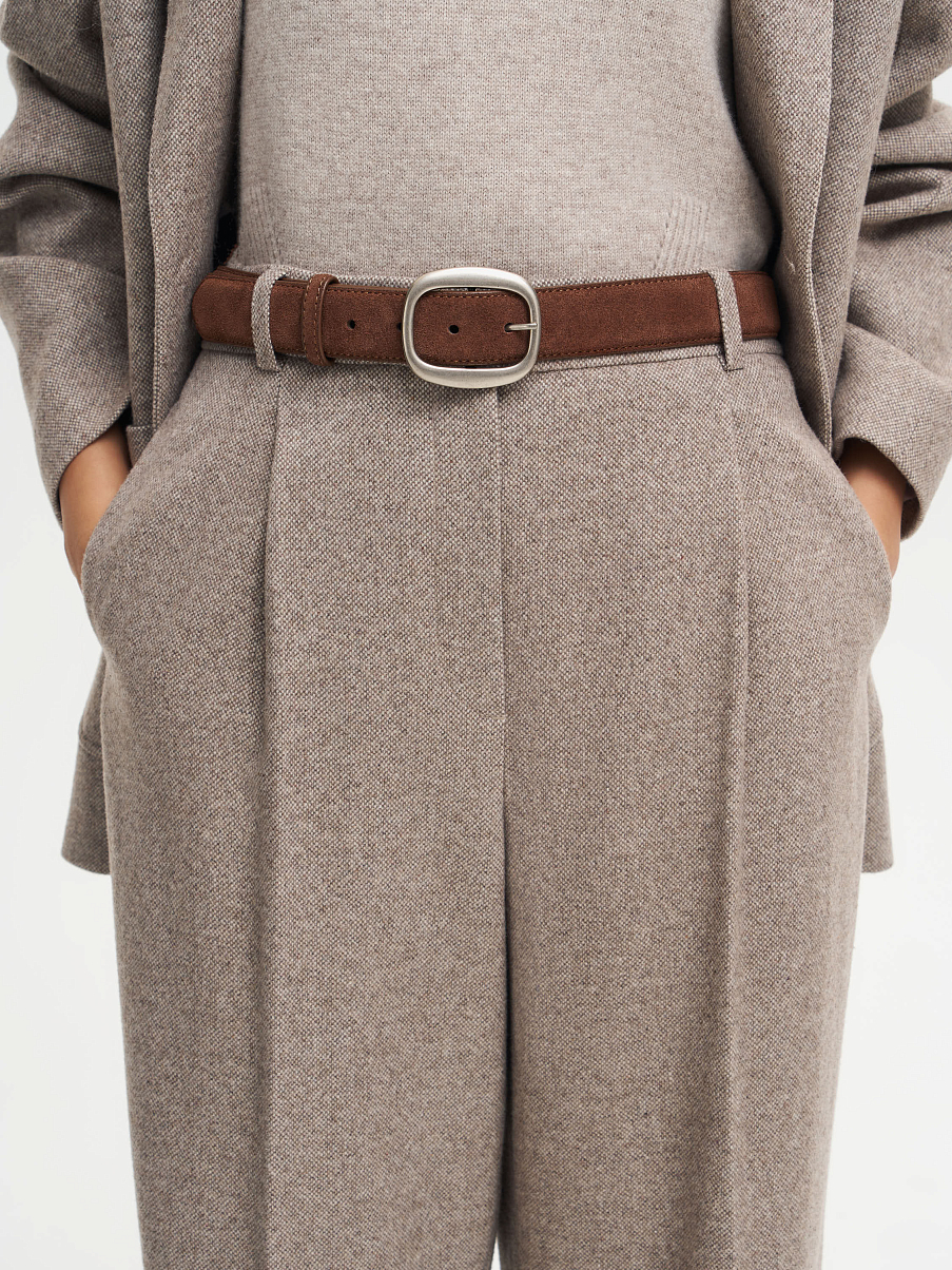 Ремень из замши