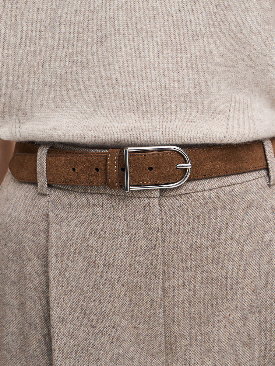 Ремень из замши