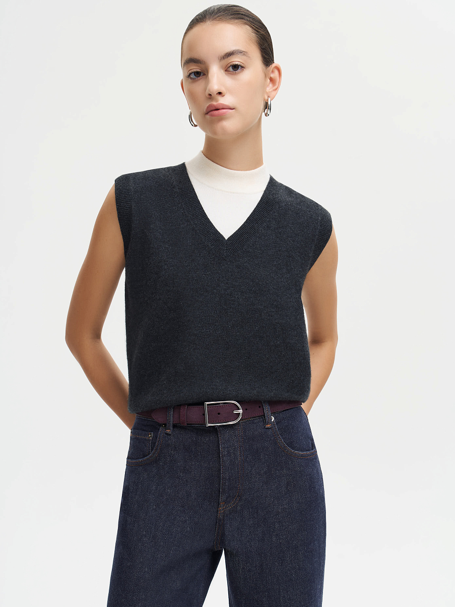 Ремень из замши