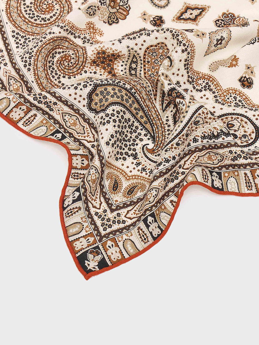 Платок из кашемира с шелком