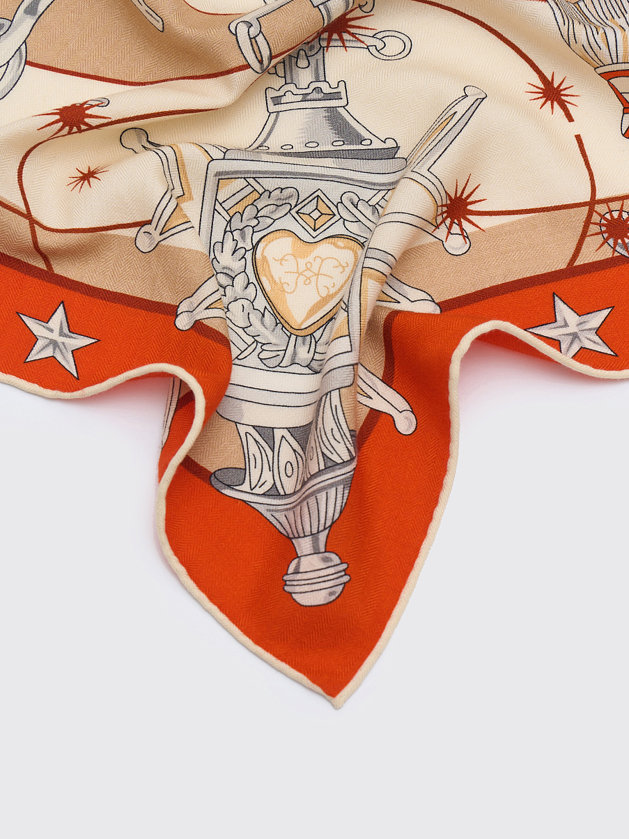 Платок из кашемира и шелка