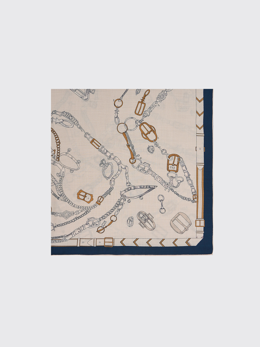 Платок из кашемира и шелка