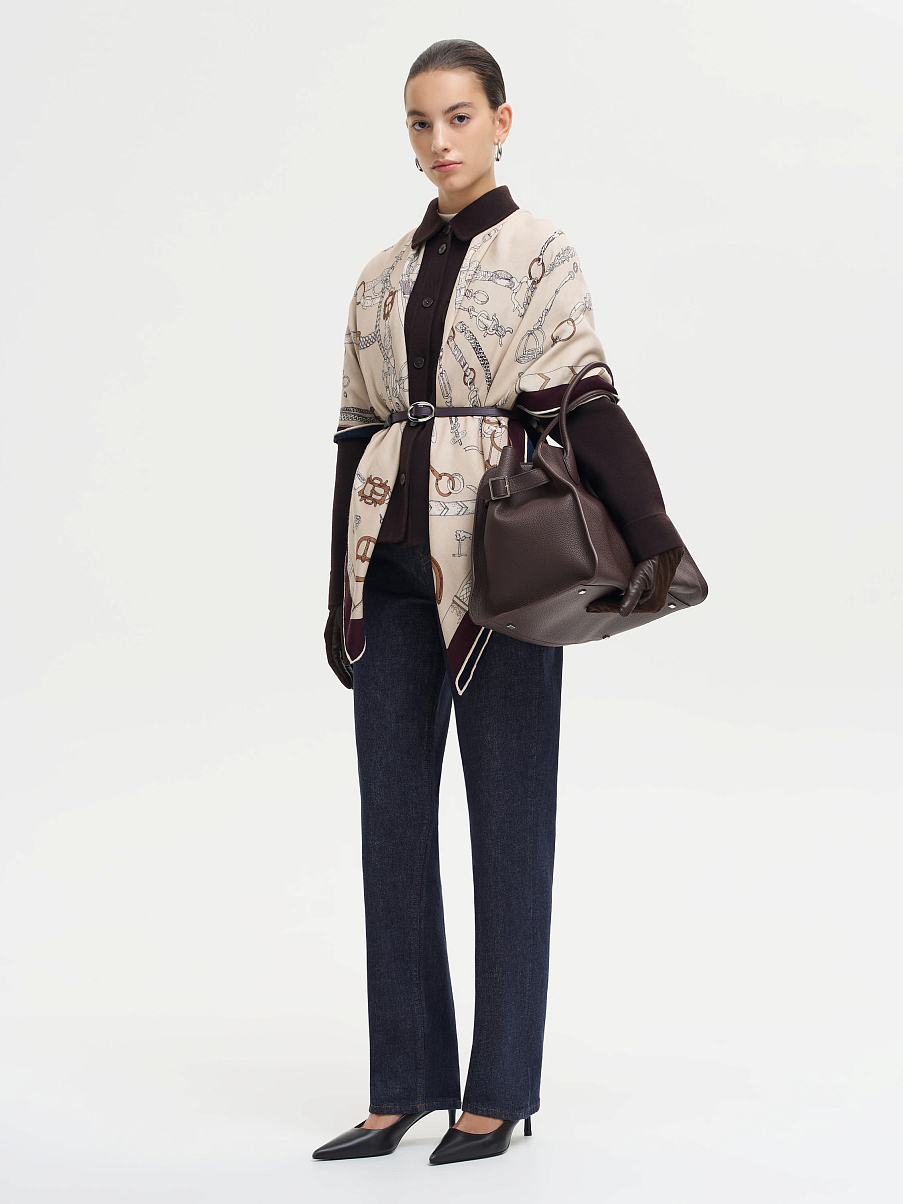 Платок из кашемира и шелка