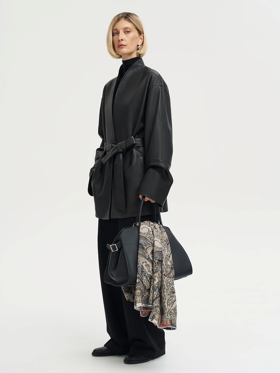 Платок из кашемира с шелком