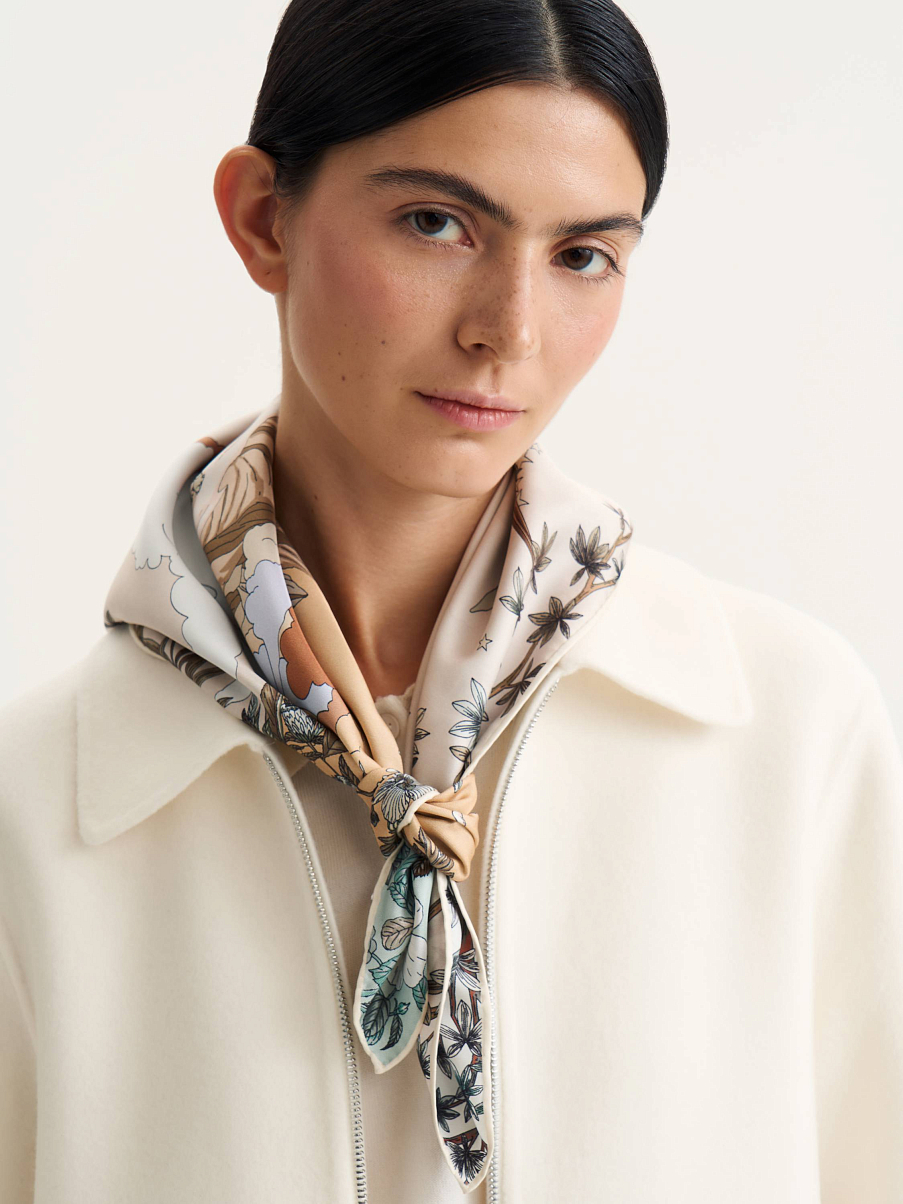 Платок из натурального шелка