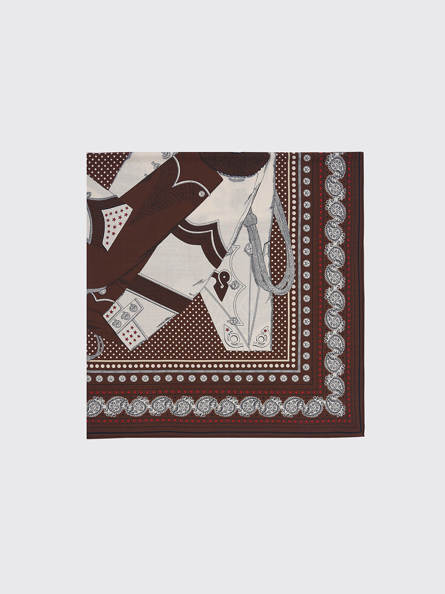 Платок из кашемира и шелка