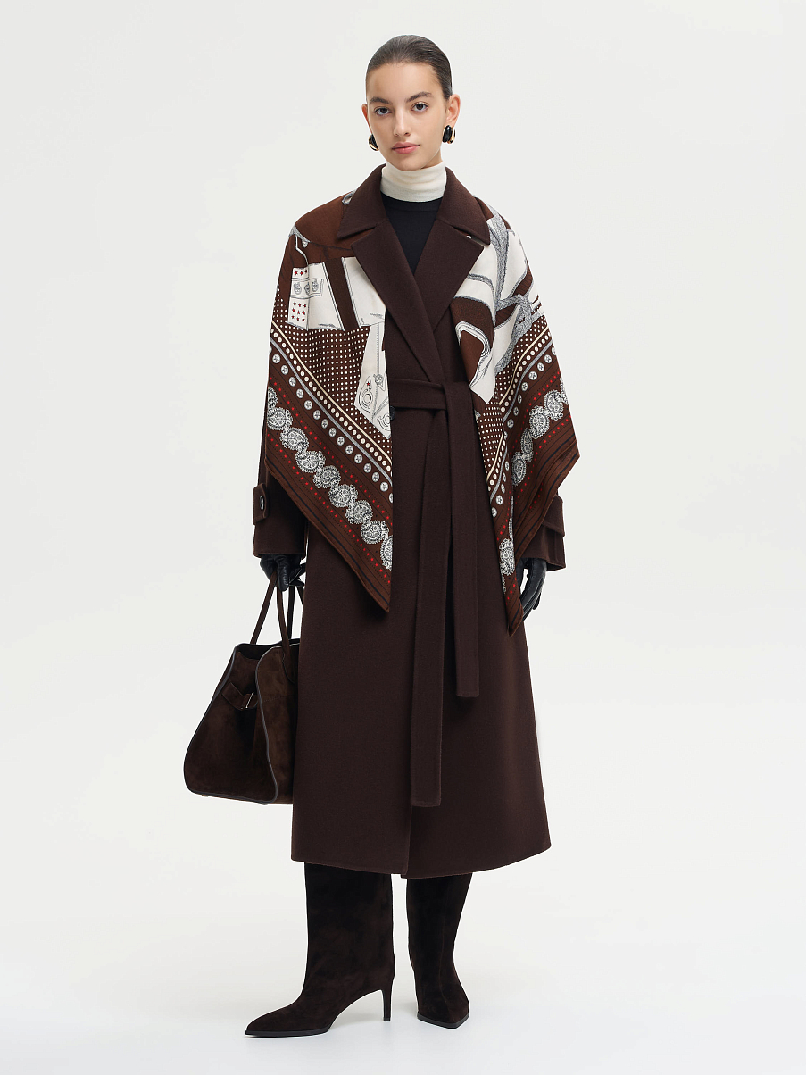 Платок из кашемира и шелка