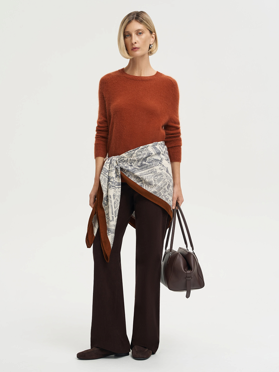 Платок из кашемира с шелком