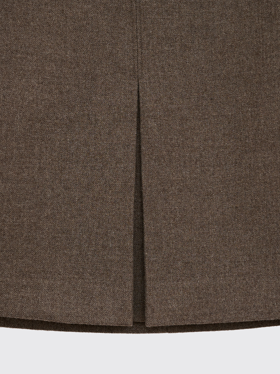 Юбка из шерсти