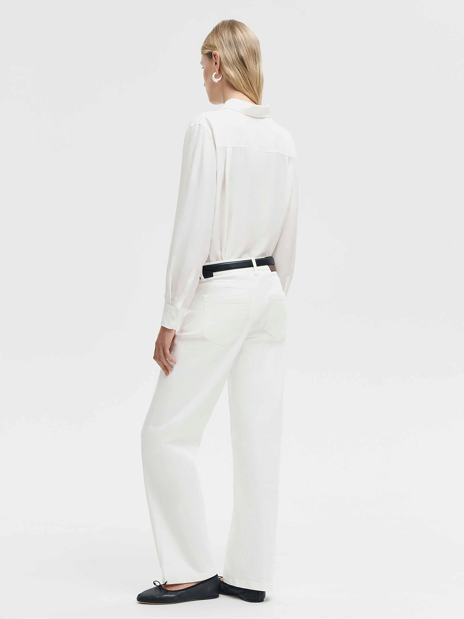 Рубашка из шелка