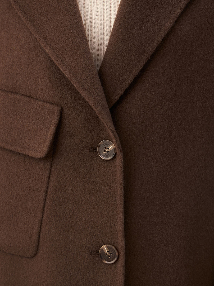 Пальто из шерсти мериноса