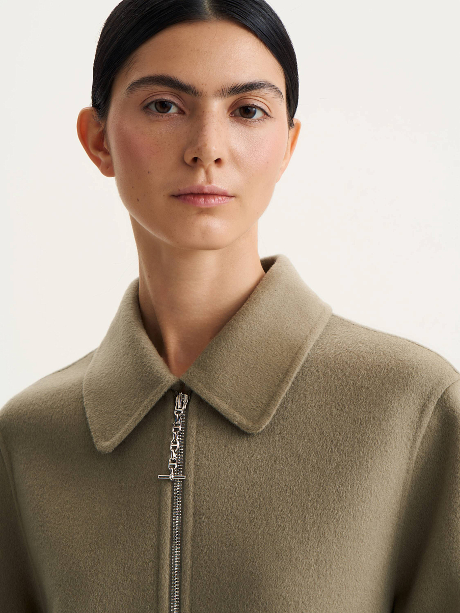 Пальто из кашемира и шерсти мериноса