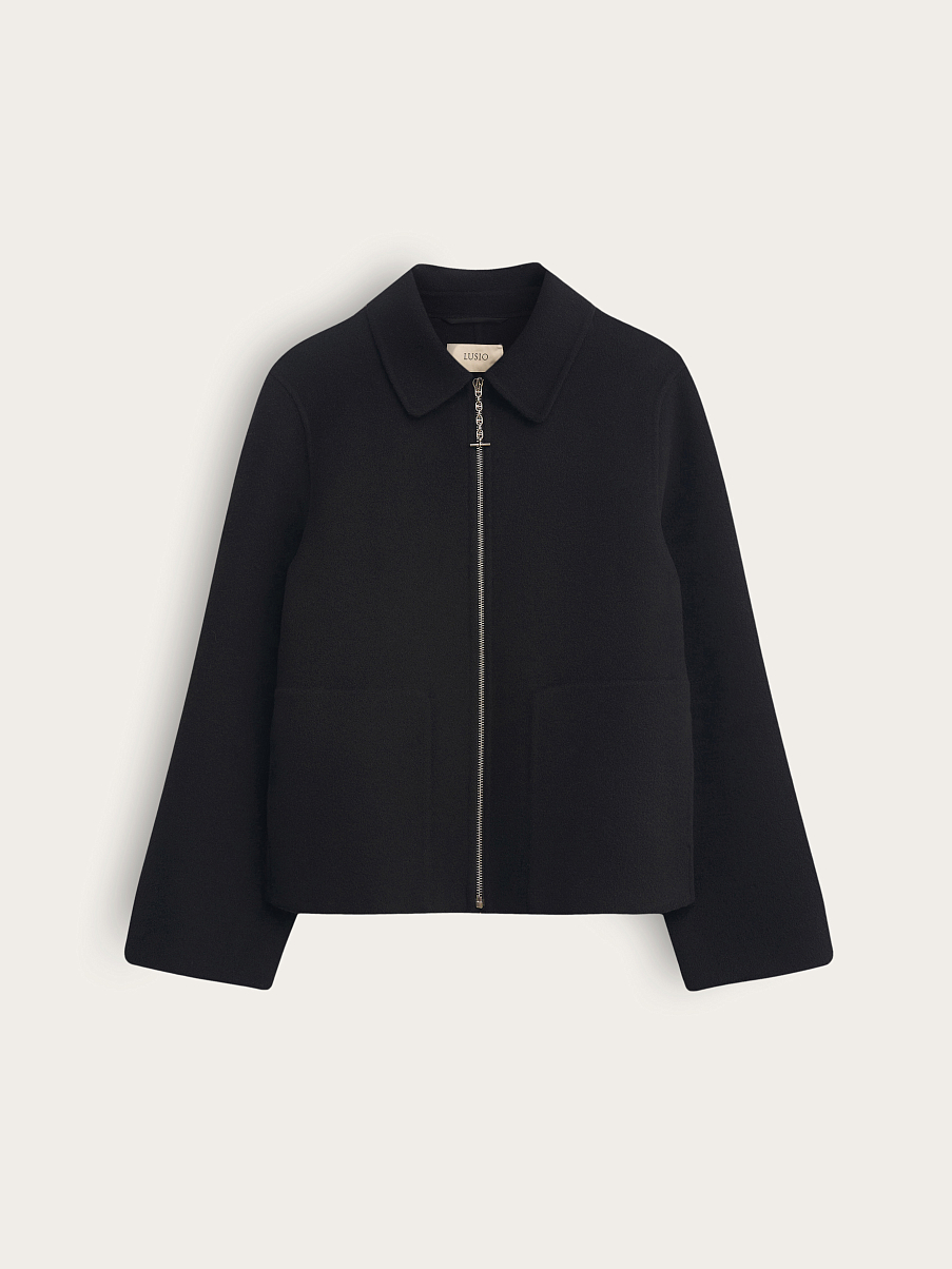 Пальто из кашемира и шерсти мериноса