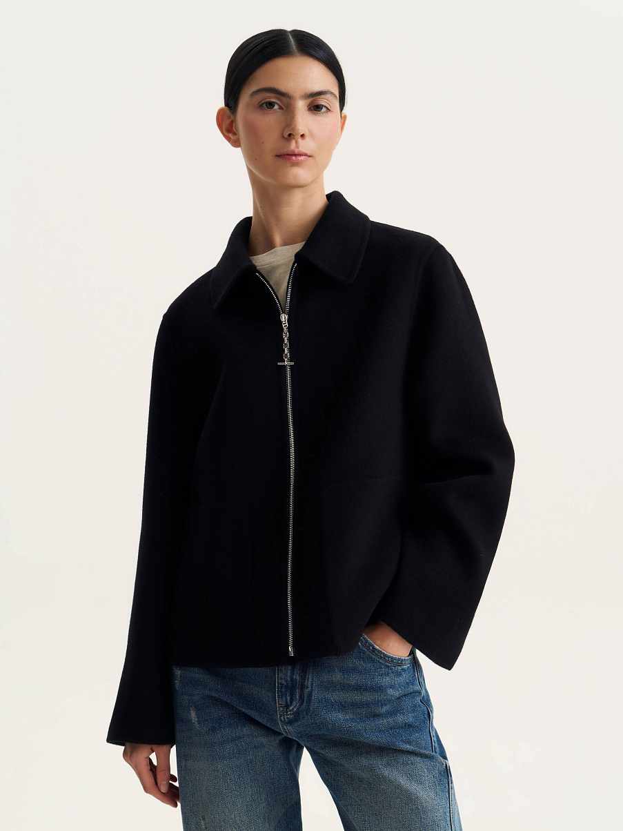 Пальто из кашемира и шерсти мериноса