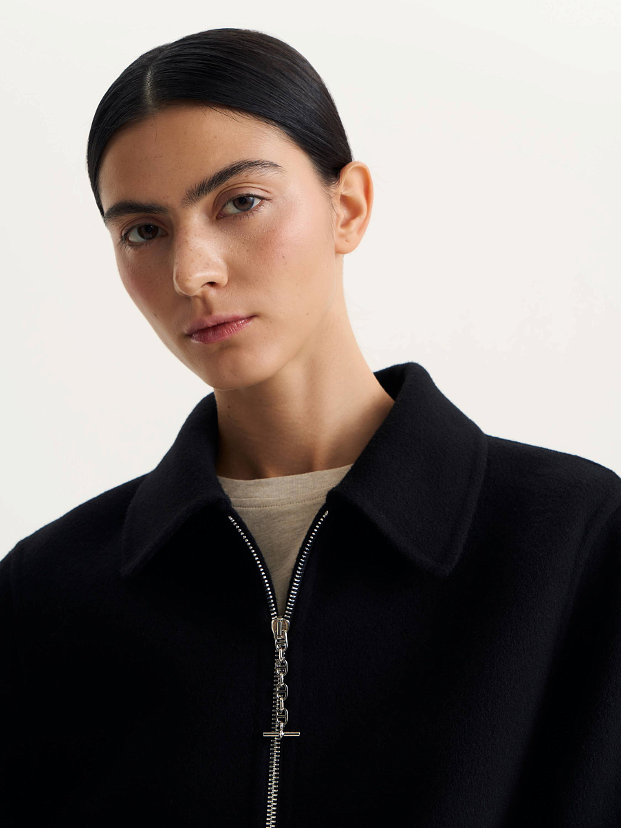 Пальто из кашемира и шерсти мериноса