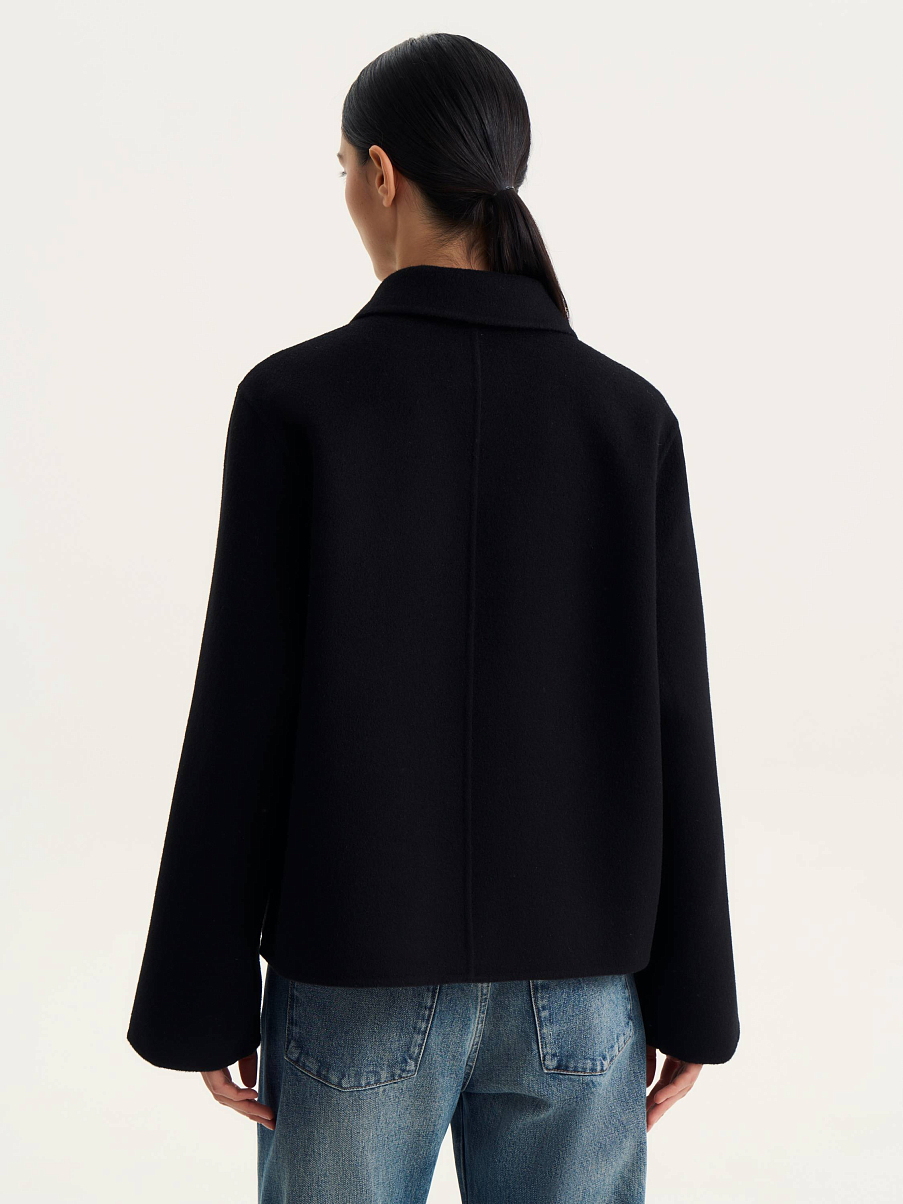 Пальто из кашемира и шерсти мериноса