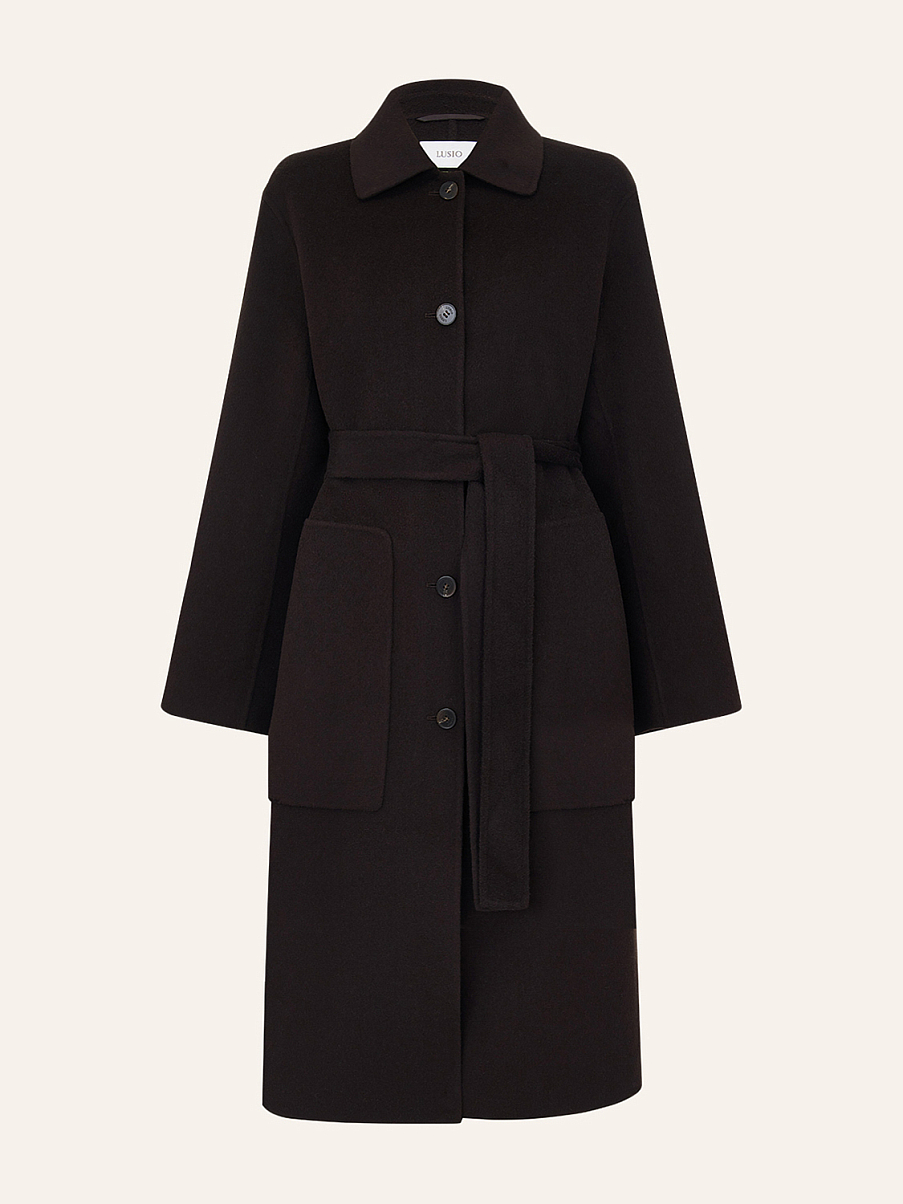 Пальто из шерсти мериноса