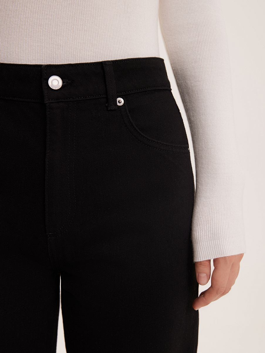 Прямые джинсы из хлопка