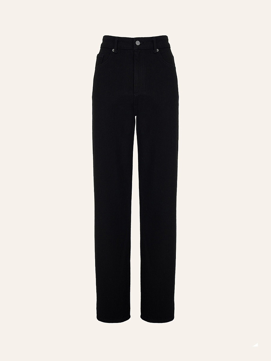 Прямые джинсы из хлопка