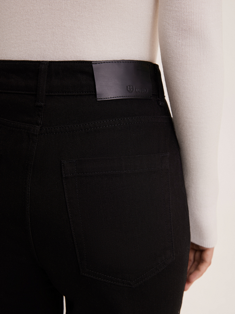 Прямые джинсы из хлопка