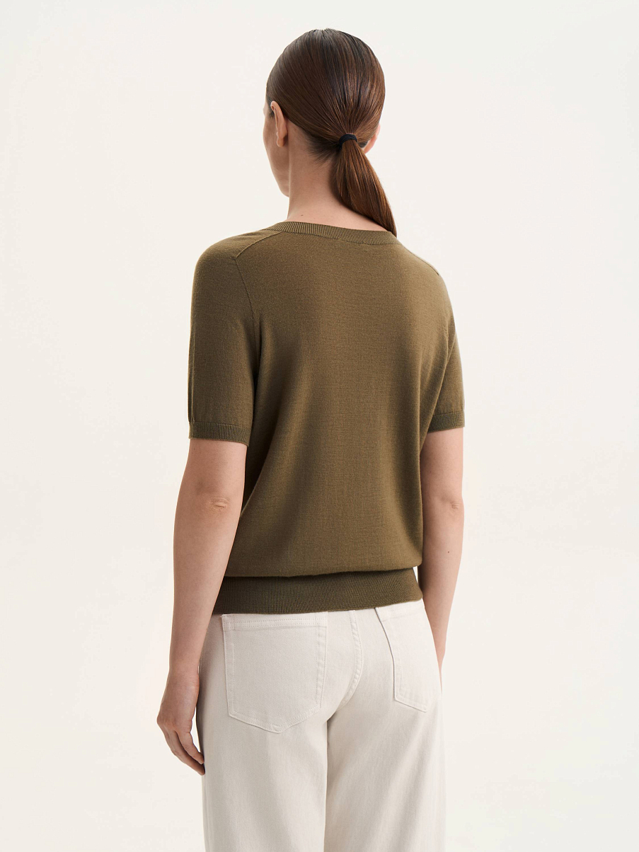 Топ из шерсти мериноса