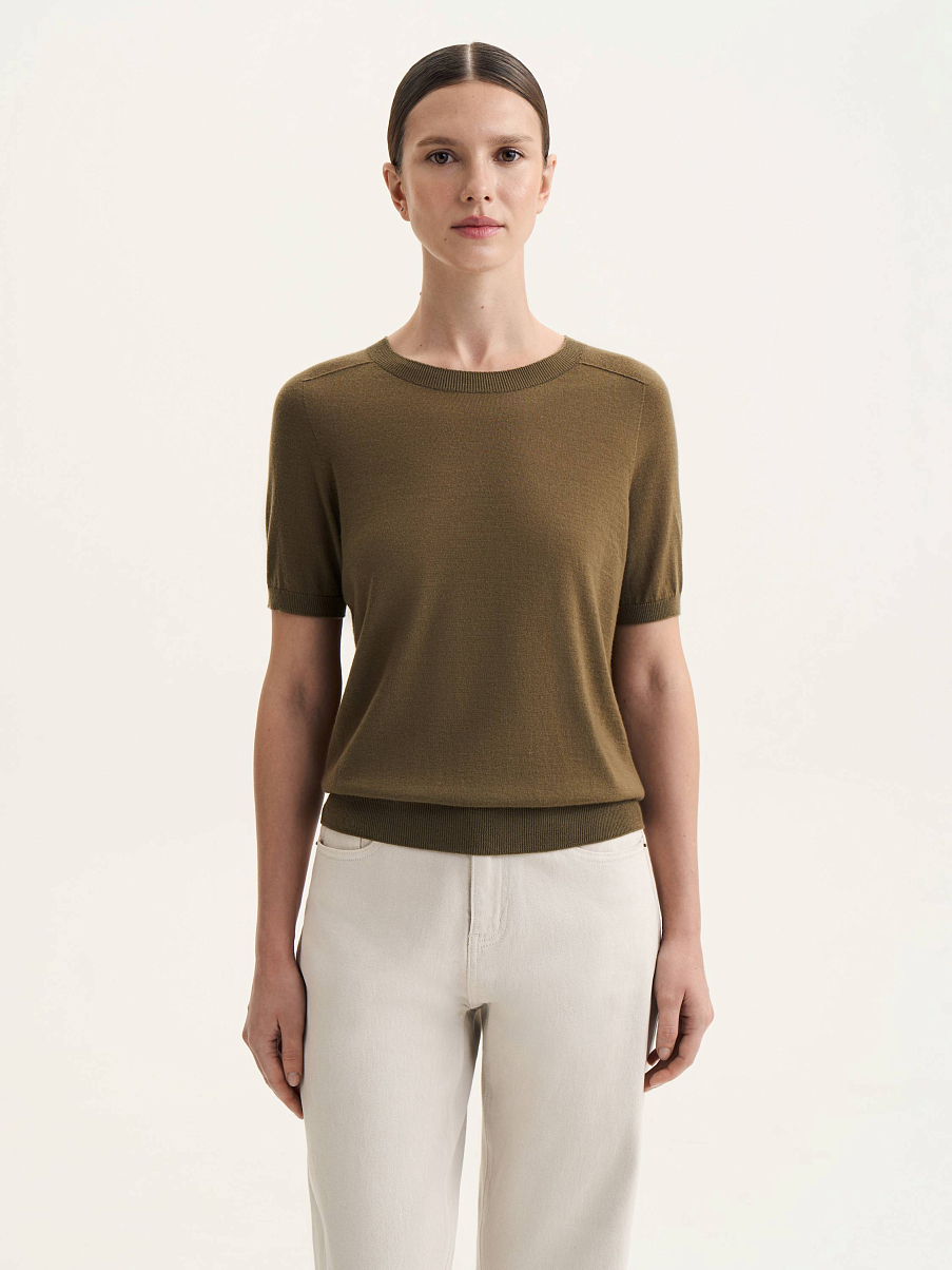 Топ из шерсти мериноса