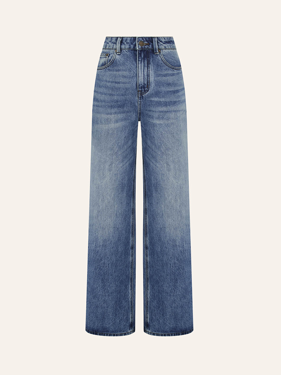 Джинсы со средней посадкой