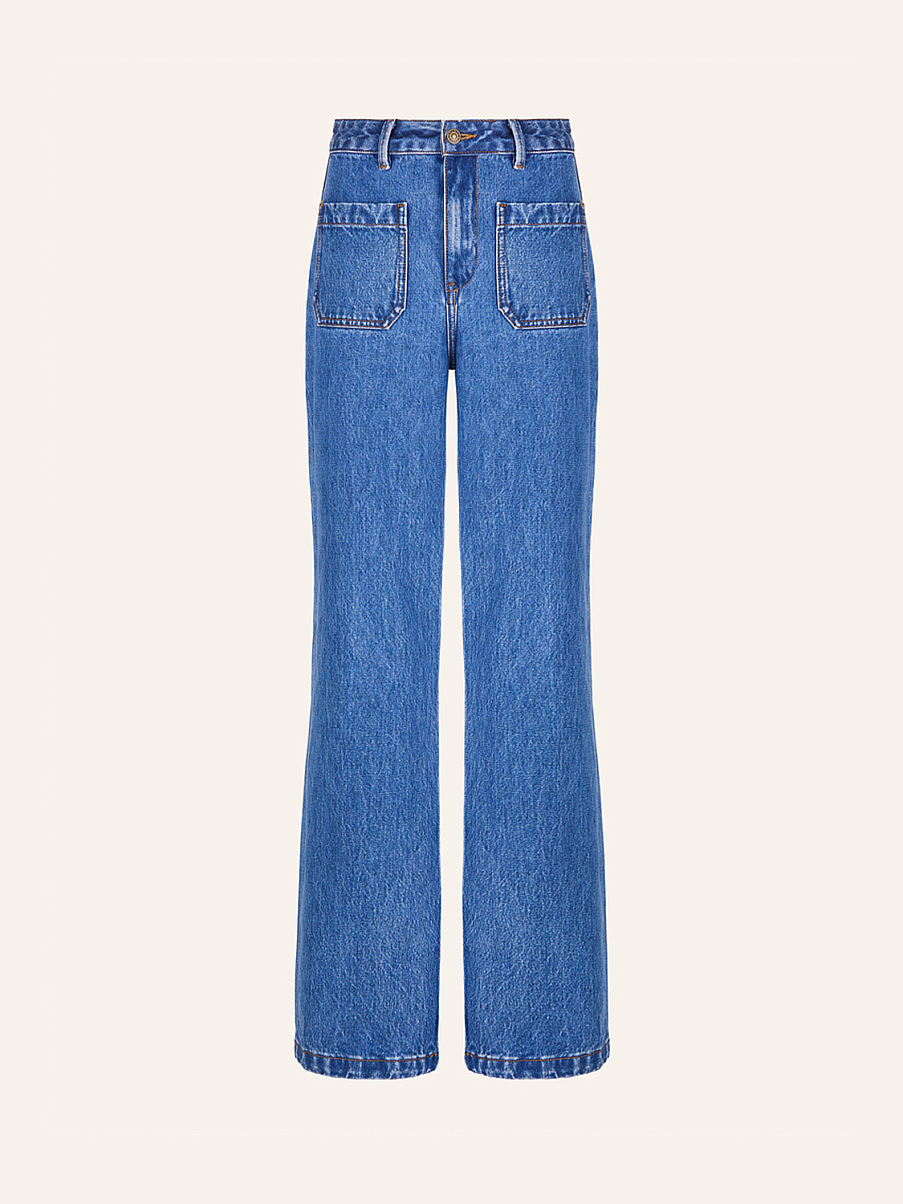 Расклешенные джинсы