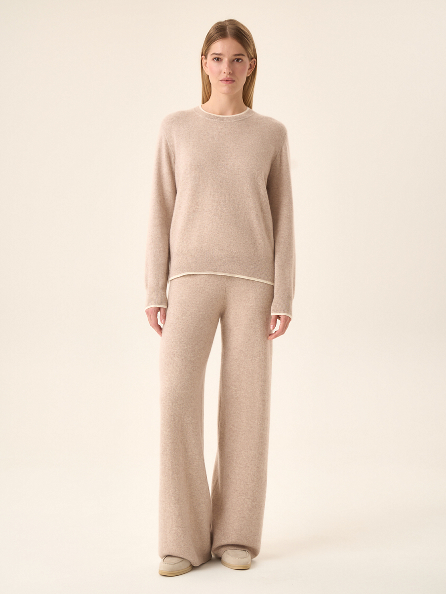 Джемпер из шерсти мериноса и кашемира