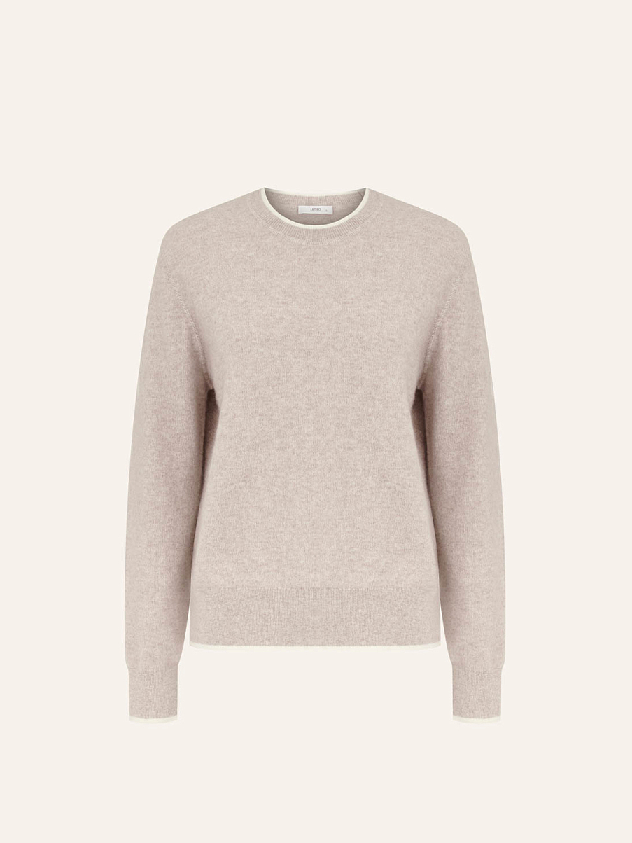 Джемпер из шерсти мериноса и кашемира