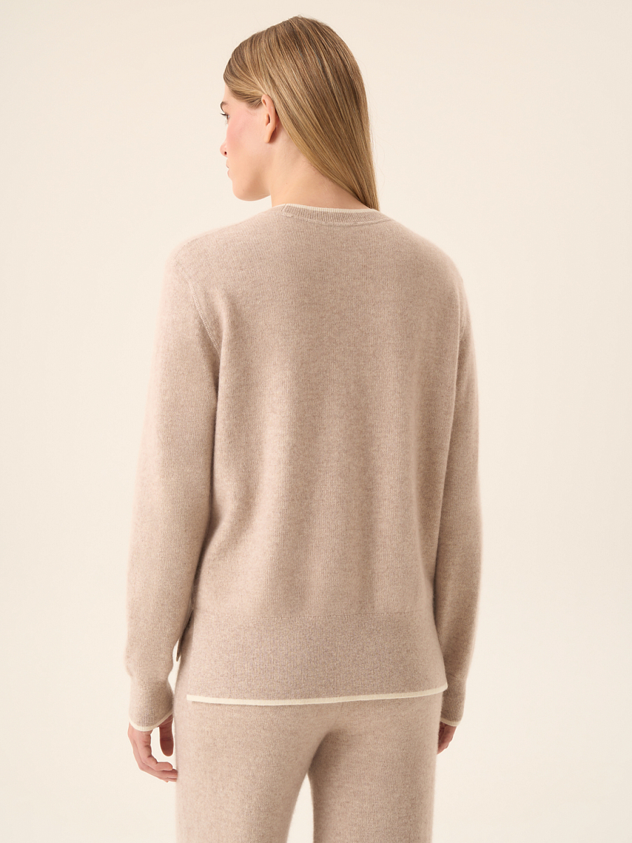 Джемпер из шерсти мериноса и кашемира